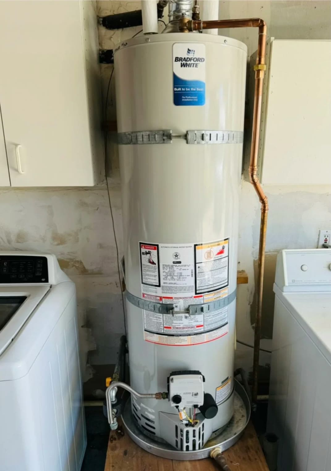 Drain Brains Plumbing water heater installation in San Jose
